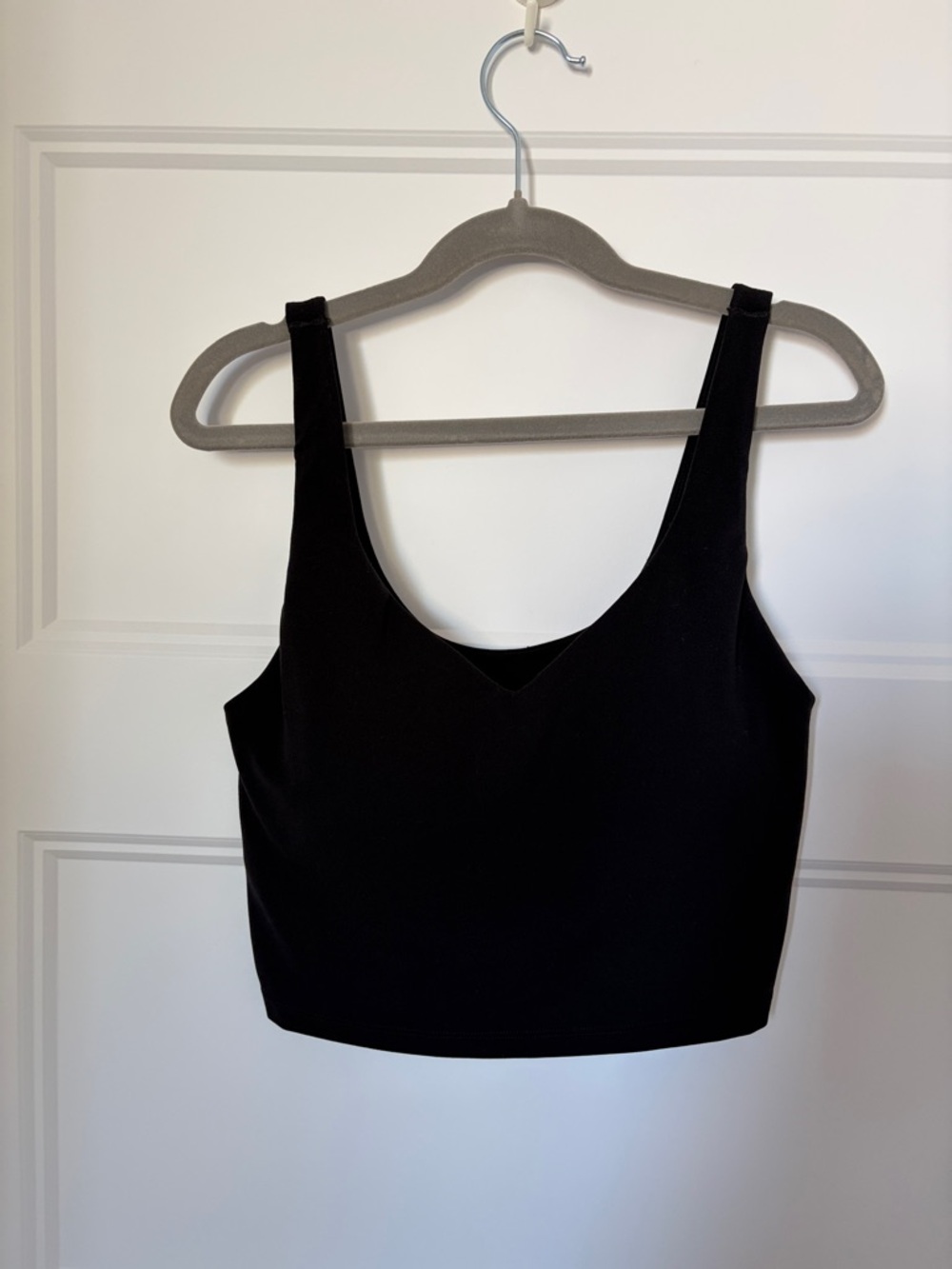 Aerie Black Crop Tank